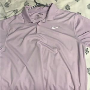 4 Nike Dri-Fit Golf Polos LG